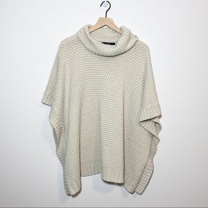 Forever 21 Knit Poncho Sweater One Size